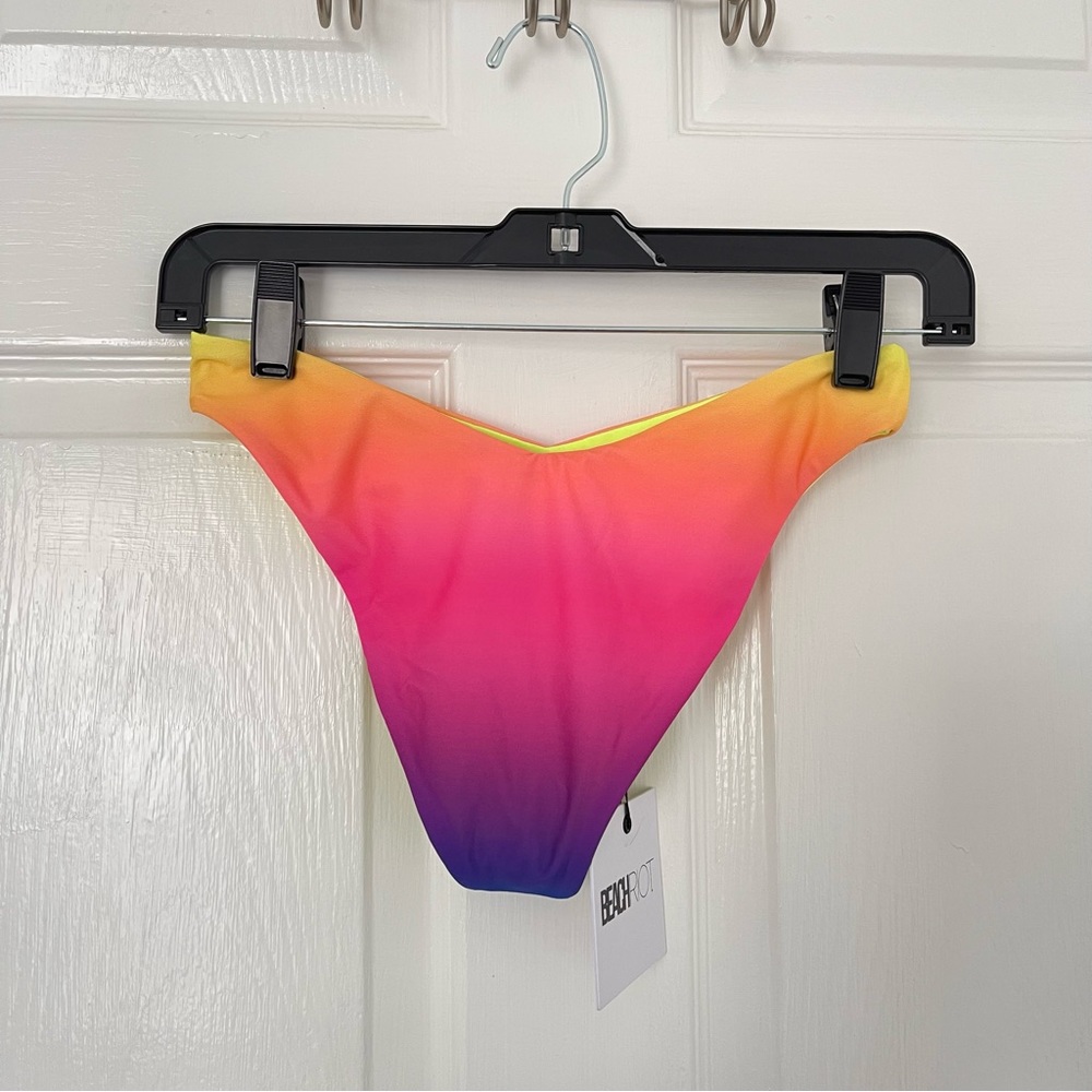 NEW Beach Riot Hyper Ocean Sunset Bikini Set - Picture 11 of 14